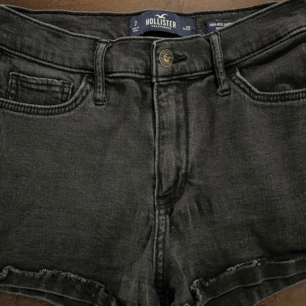 High rise shorts